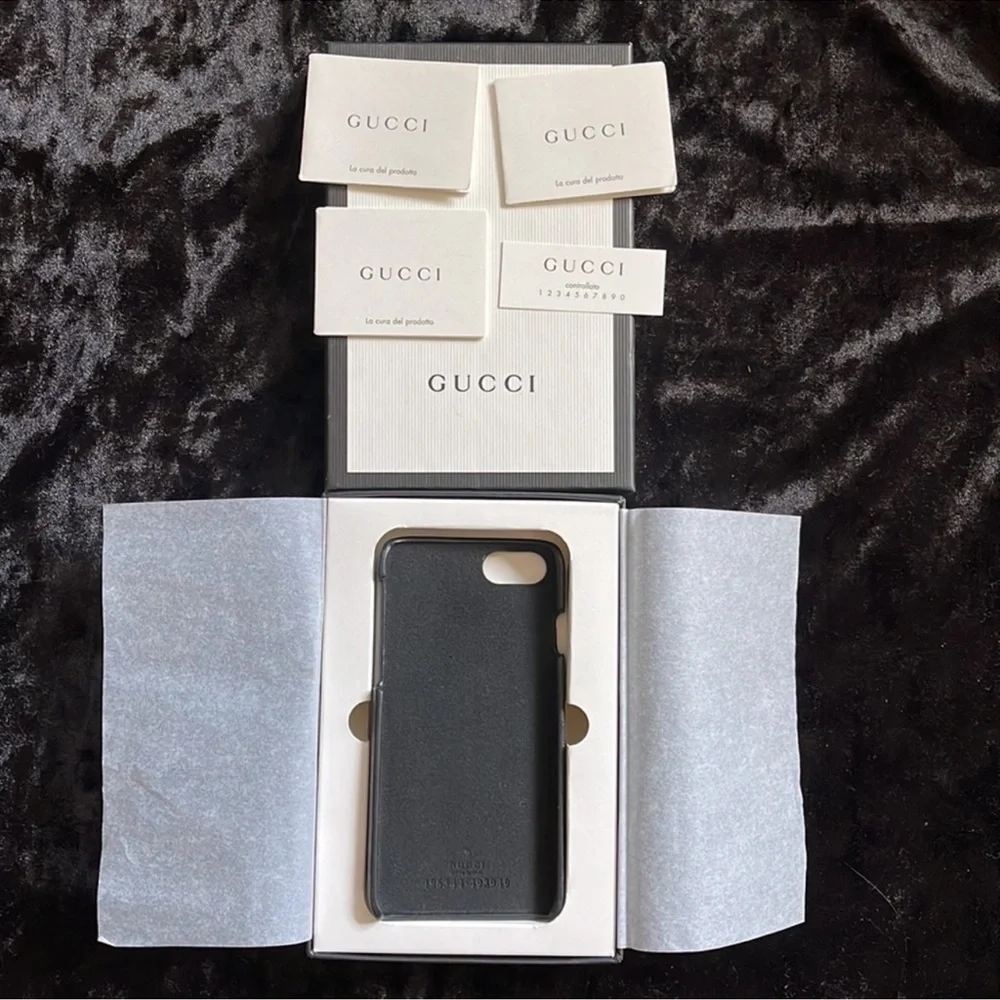 Gucci iPhone 7 / 8 Print Phone Space Case Authentic